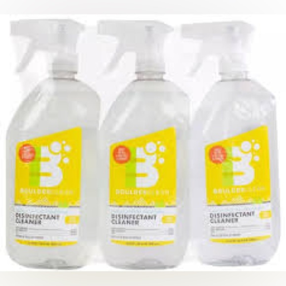 Boulder Clean Disinfectant Cleaner Spray - 3 Pack